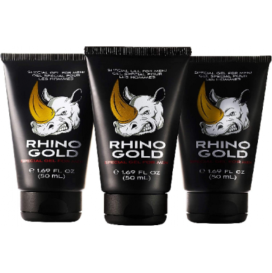 Rhino Gold Gel - gel para el aumento del pene