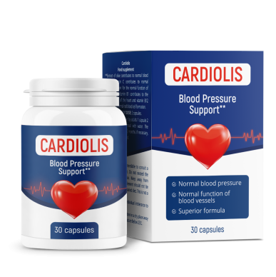 Cardiolis - cápsulas para la hipertensión.